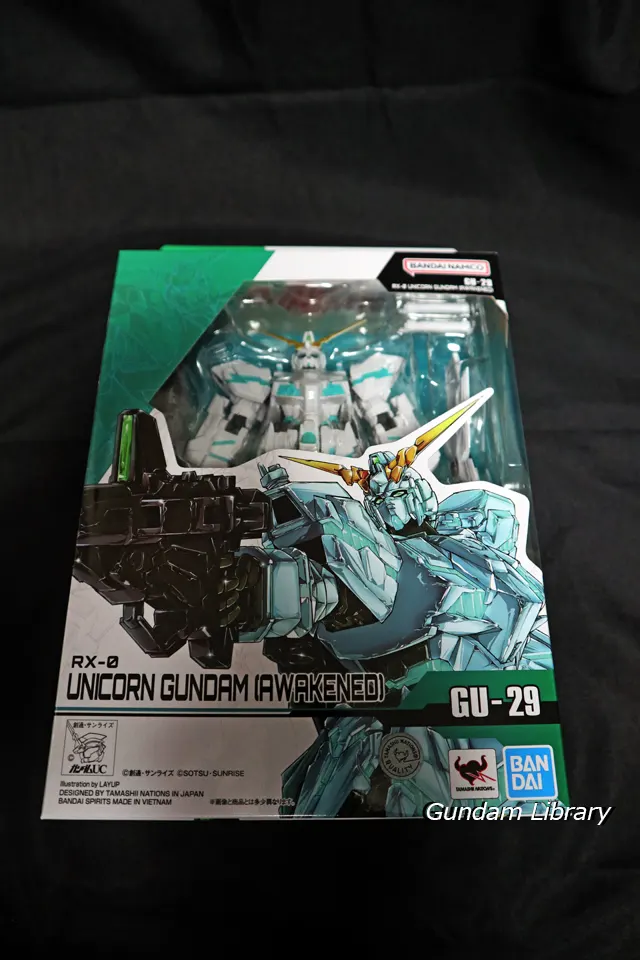 Gundam Universe　ユニコーンガンダム　箱