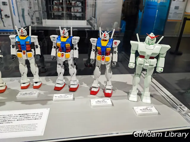 動くガンダム　GFY　アカデミー　歴代ガンプラ