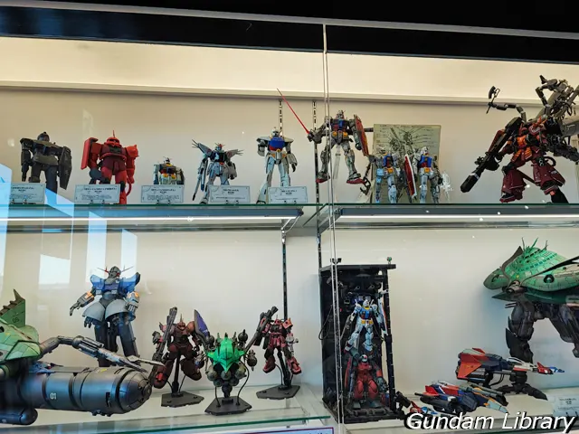 動くガンダム　GFY　ガンダムベース