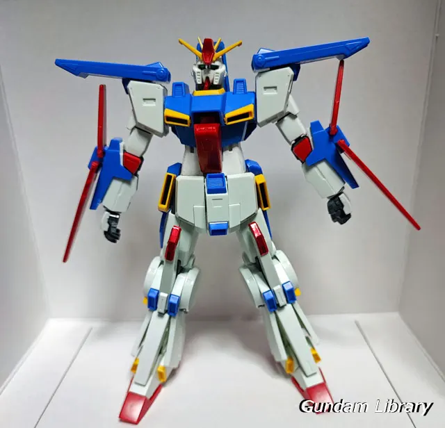 HGUC　ZZガンダム　バックパックなし