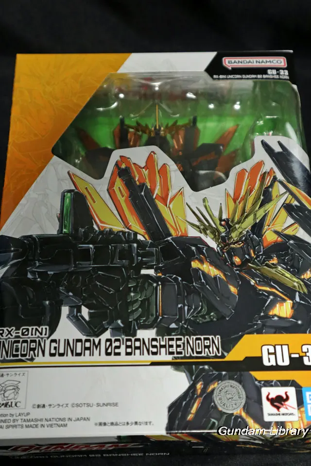 GUNDAM UNIVERSE バンシィ・ノルン　箱