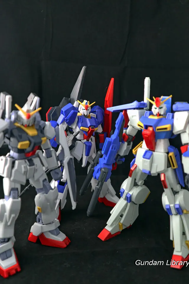 HGUC ZZガンダム　ガンダムチーム