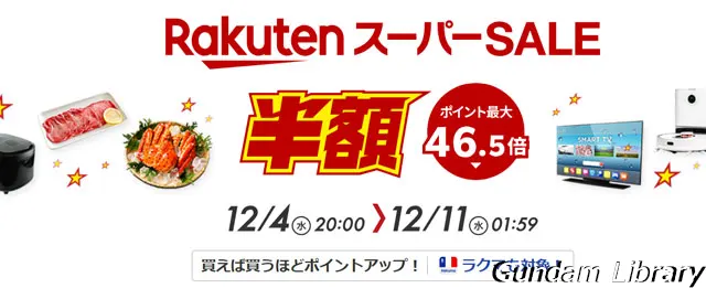 楽天　スーパーSALE　241204