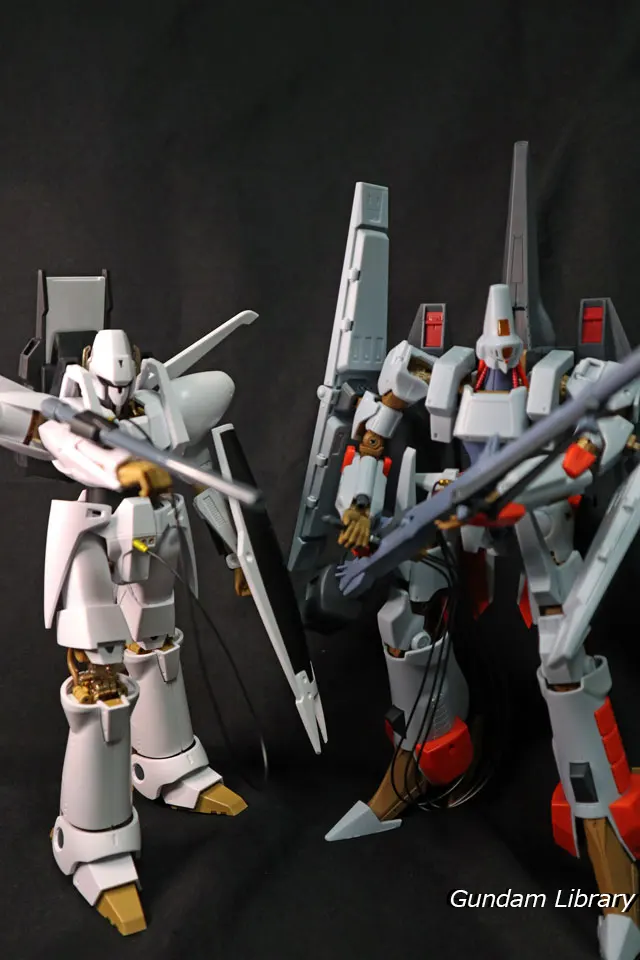 HI METAL r エルガイムMkII　エルガイム　比較