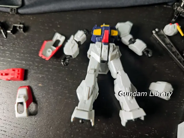 GFRAME FA ガンダムMkII　組み立て中