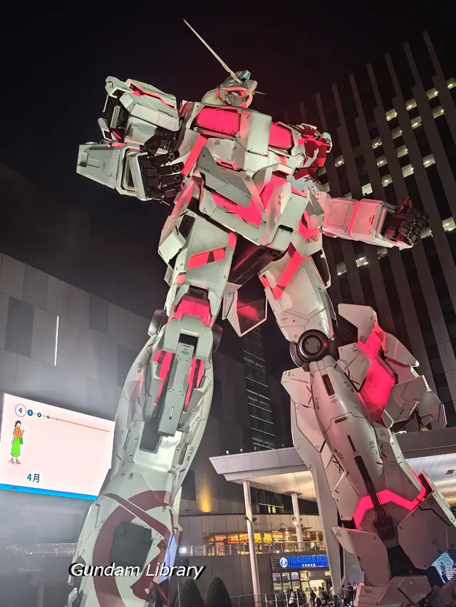 ユニコーンガンダム お台場 さよなら