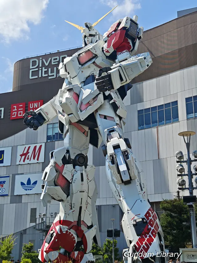 ユニコーンガンダム お台場 さよなら