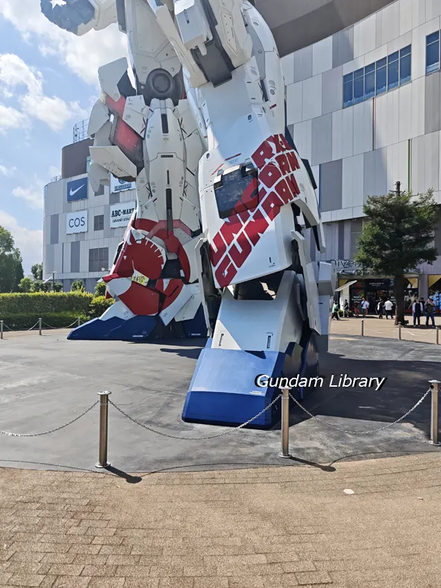ユニコーンガンダム お台場 さよなら