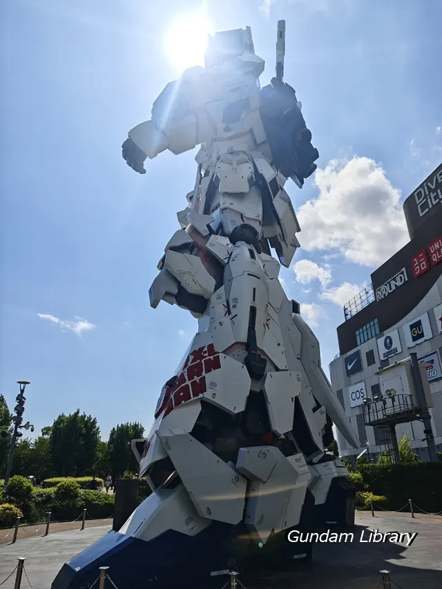 ユニコーンガンダム お台場 さよなら